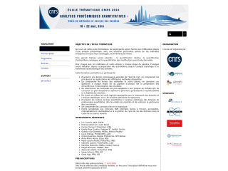 Accéder au site de la conférence