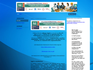 Accéder au site de la conférence