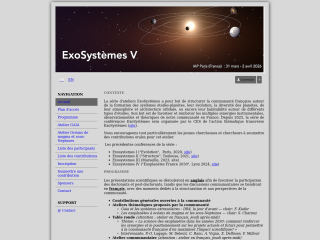 Accéder au site de la conférence
