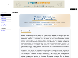 Accéder au site de la conférence