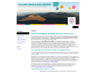 Accéder au site de la conférence