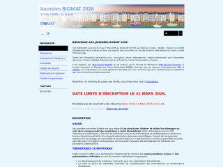 Accéder au site de la conférence