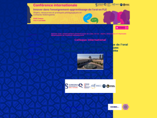 Accéder au site de la conférence