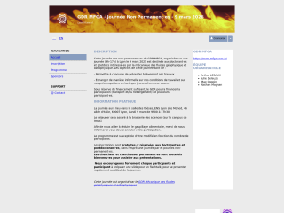 Accéder au site de la conférence