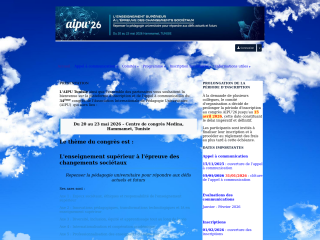 Accéder au site de la conférence