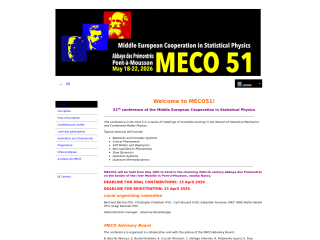 Accéder au site de la conférence