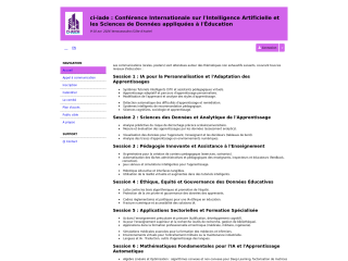 Accéder au site de la conférence