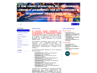 Accéder au site de la conférence