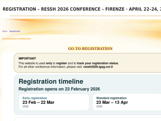 Accéder au site de la conférence