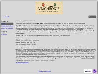 Accéder au site de la conférence