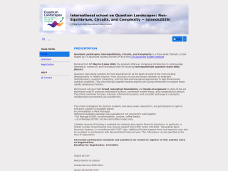 Accéder au site de la conférence