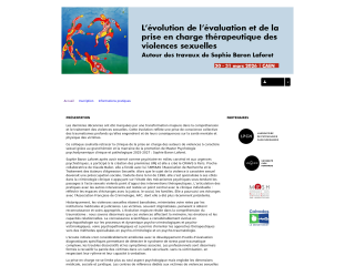 Accéder au site de la conférence