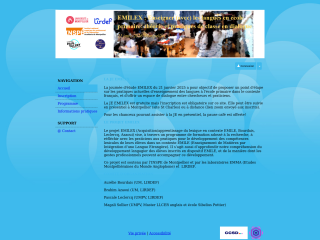 Accéder au site de la conférence