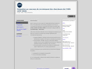 Accéder au site de la conférence