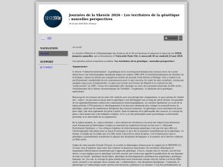 Accéder au site de la conférence