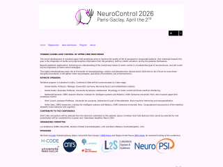 Accéder au site de la conférence