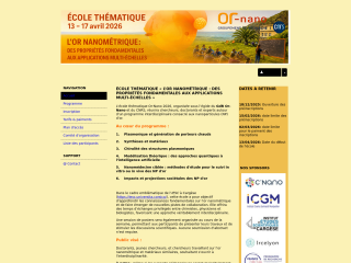 Accéder au site de la conférence