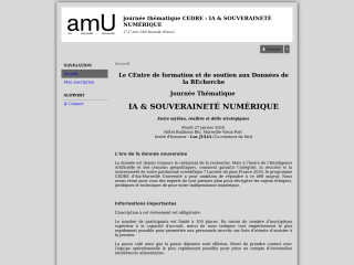 Accéder au site de la conférence