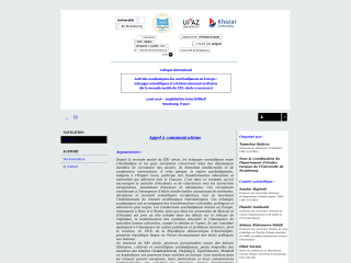 Accéder au site de la conférence