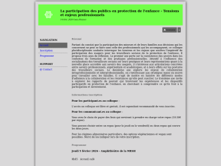 Accéder au site de la conférence