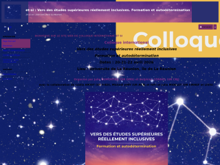 Accéder au site de la conférence