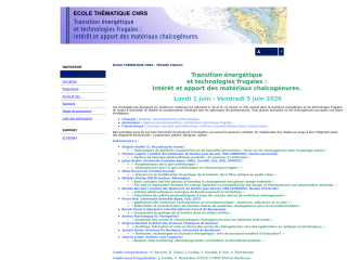 Accéder au site de la conférence