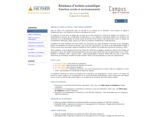 Accéder au site de la conférence