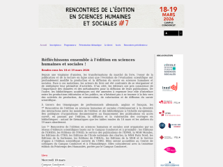 Accéder au site de la conférence