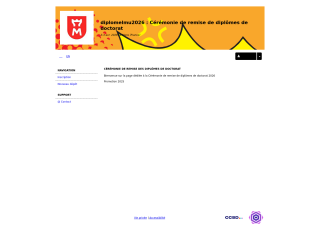 Accéder au site de la conférence