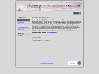 Accéder au site de la conférence