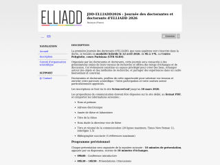 Accéder au site de la conférence