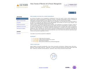 Accéder au site de la conférence