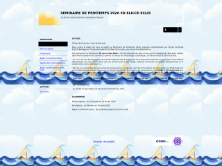 Accéder au site de la conférence