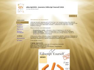 Accéder au site de la conférence