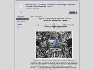 Accéder au site de la conférence