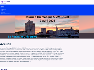 Accéder au site de la conférence