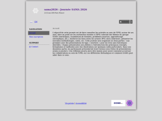 Accéder au site de la conférence