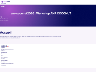 Accéder au site de la conférence