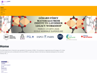 Accéder au site de la conférence