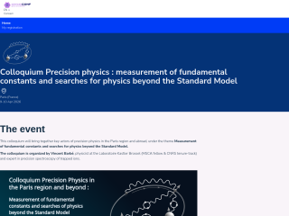 Accéder au site de la conférence