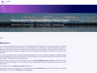 Accéder au site de la conférence