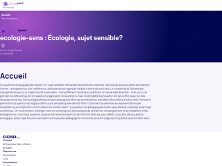 Accéder au site de la conférence