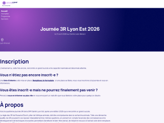 Accéder au site de la conférence