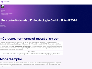 Accéder au site de la conférence