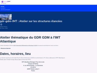 Accéder au site de la conférence