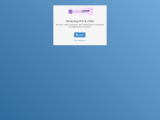 Accéder au site de la conférence