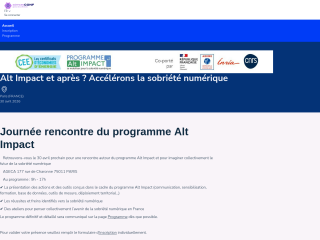 Accéder au site de la conférence