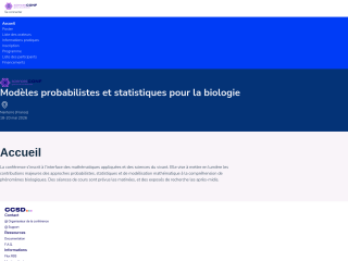 Accéder au site de la conférence