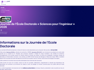 Accéder au site de la conférence