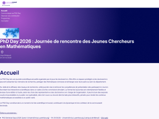 Accéder au site de la conférence